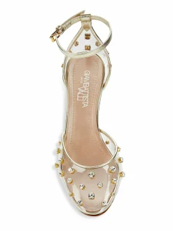 Giambattista Valli Embellished Ankle Loop Pumps