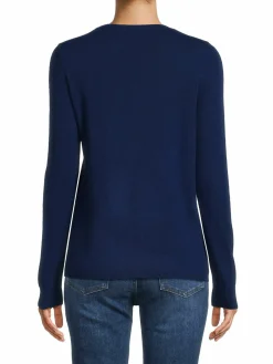 Women Sofia Cashmere Embellished Cashmere Sweater