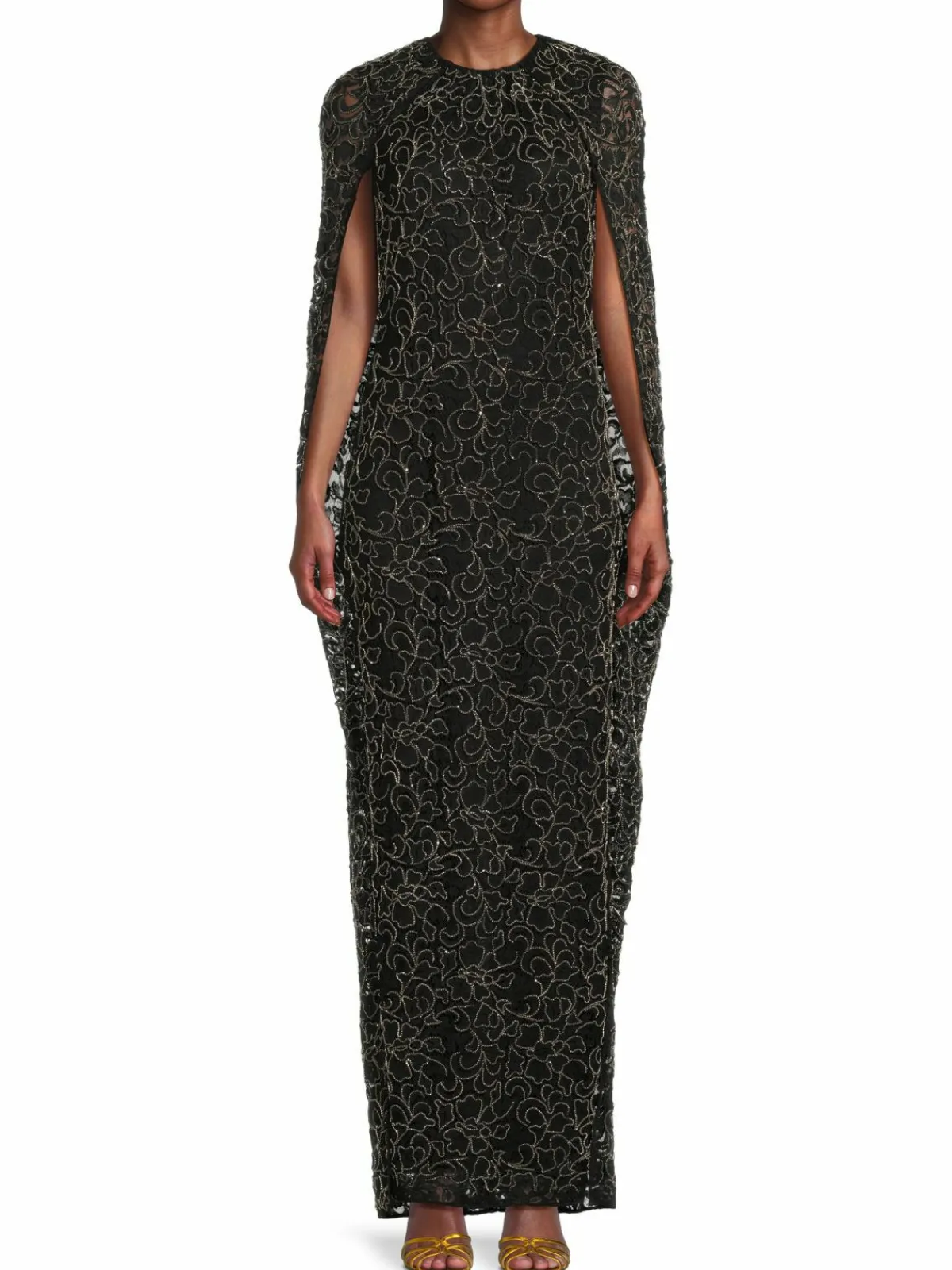 Women Brandon Maxwell Embellished Lace Cacoon Gown