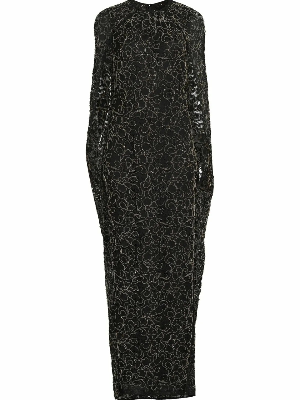 Women Brandon Maxwell Embellished Lace Cacoon Gown