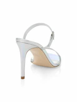Bettina Vermillon Emili Sindlev X Victoria Iridescent Leather Sandals