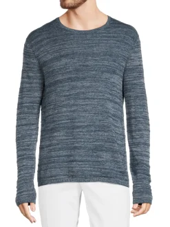 John Varvatos Sweaters|Erik Linen Blend Marled Knit Sweater