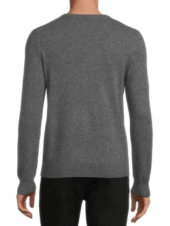 Saks Fifth Avenue Sweaters|Essential Cashmere V-Neck Sweater