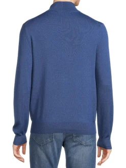Saks Fifth Avenue Sweaters|Essential Merino Blend Quarter Zip