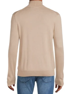 Saks Fifth Avenue Sweaters|Essential Merino Wool Blend Turtleneck Sweater