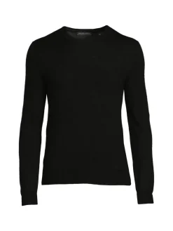 Saks Fifth Avenue Sweaters|Essential Merino Wool Blend Crewneck Sweater