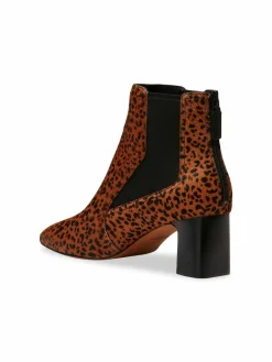 Cole Haan Etta Leopard-Print Calf Hair Booties