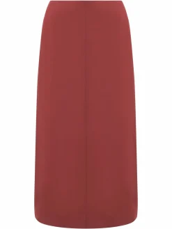 Women Halston Evan High-Waisted Midi-Skirt