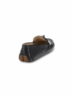 Cole Haan Evelyn Bow Leather Driving Loafers