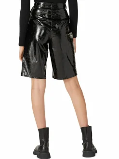 Women Maison Margiela Faux Leather Shorts