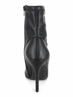 Bebe Faux Leather Stiletto Ankle Boots