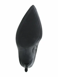 Bebe Faux Leather Stiletto Ankle Boots