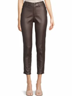 Women Calvin Klein Faux Pocket Ankle Pants