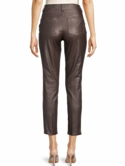 Women Calvin Klein Faux Pocket Ankle Pants