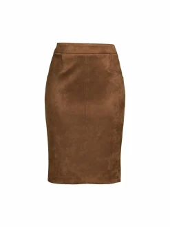 Women Tommy Hilfiger Faux Suede Pencil Skirt