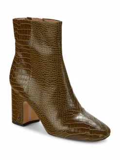 Sam Edelman Fawn Faux Animal Skin Booties