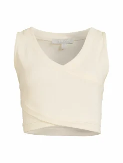 Women EleVen by Venus Williams Fern Faux Wrap Crop Top