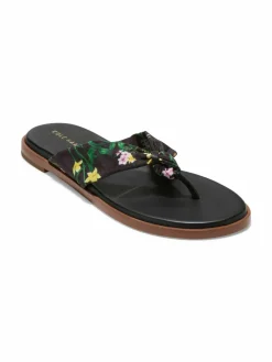 Cole Haan Fiona Floral Thong Sandals