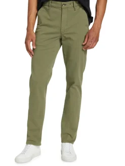 rag & bone Pants|Fit 2 Slim Fit Twill Chino Pants Black