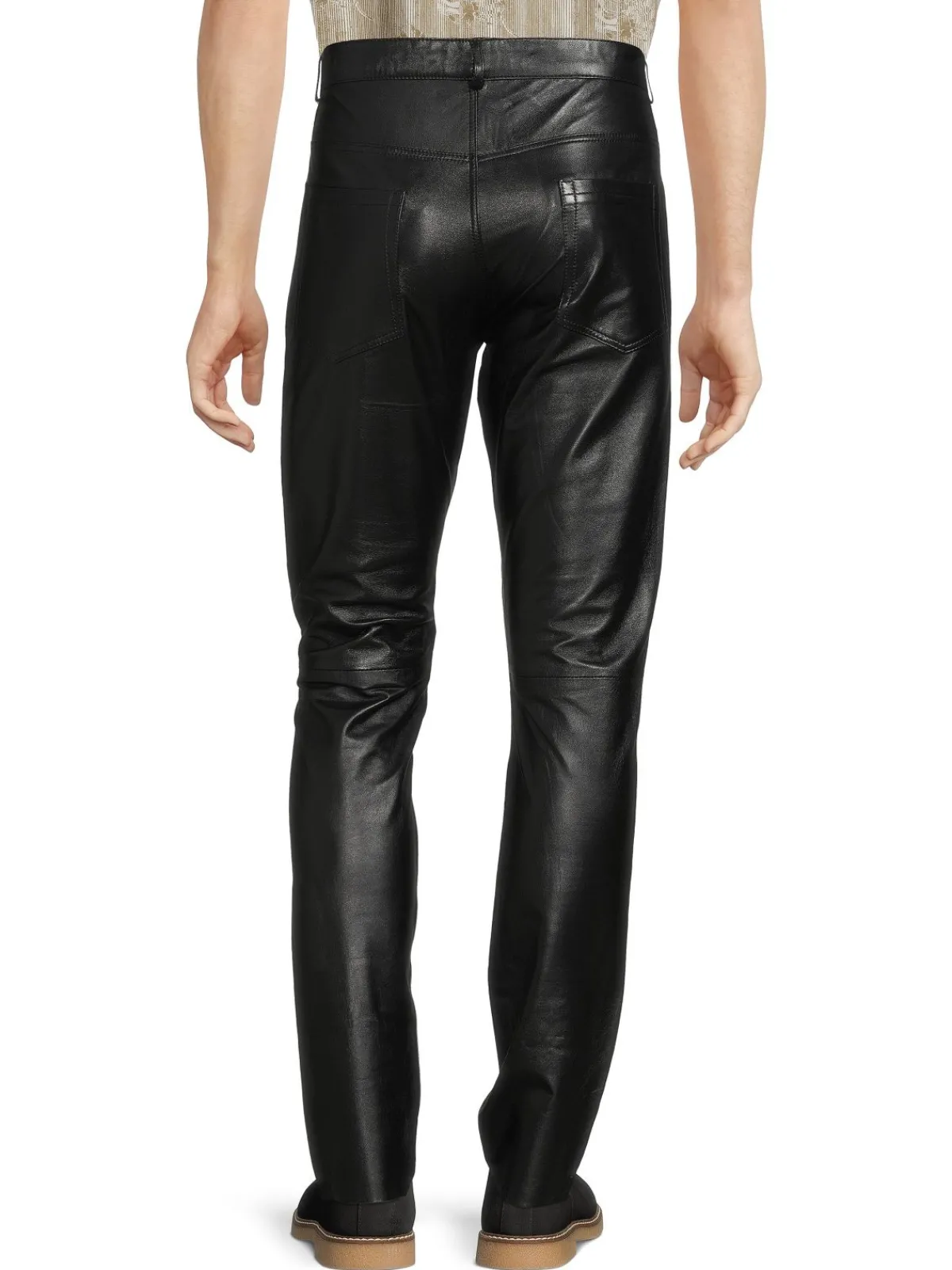 RON TOMSON Pants|Five Pocket Leather Pants