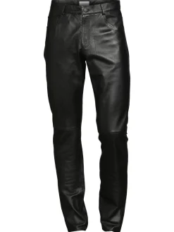 RON TOMSON Pants|Five Pocket Leather Pants