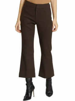Women Vince Flared Ankle-Crop Pants