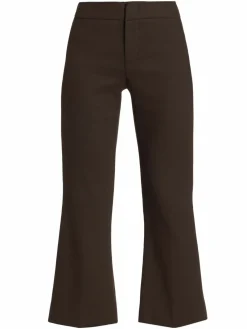 Women Vince Flared Ankle-Crop Pants