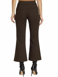 Women Vince Flared Ankle-Crop Pants