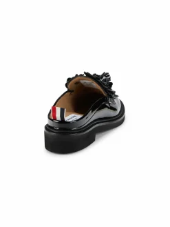 Thom Browne Floral Patent Leather Mules