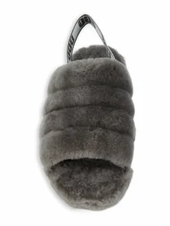 UGG Fluff Yeah Shearling Slingback Slippers