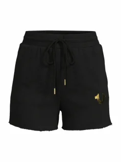 Women True Religion Foil Logo Graphic Shorts