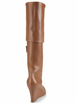 Bettina Vermillon Freja Leather Tall Boots