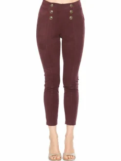 Women Alexia Admor Freyja Faux Suede Leggings