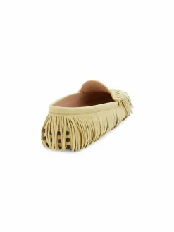 Tod's Fringe Suede Driving Loafers