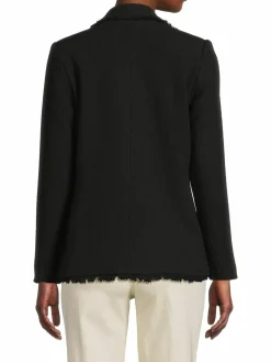 Women NANETTE nanette lepore Fringe Trim Blazer