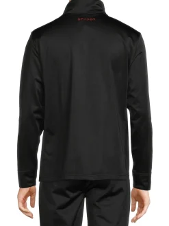 Spyder Activewear|Full Zip Track Jacket Black