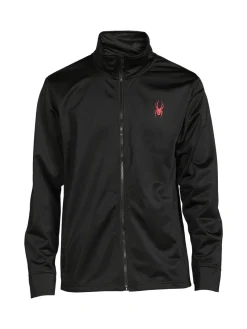 Spyder Activewear|Full Zip Track Jacket Black