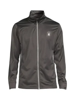 Spyder Activewear|Full Zip Track Jacket Polar Grey