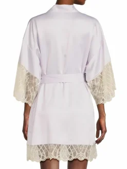 Women Flora Nikrooz Gabby Lace Belted Robe