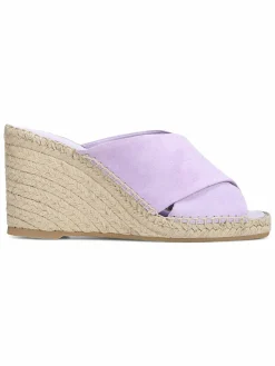 Vince Gaelan Suede Espadrille Wedge Sandals