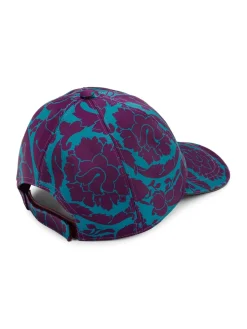Versace Hats|Garland Baseball Cap Teal Plum