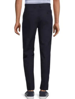 Ted Baker London Linen|Gaulby Linen Blend Pants Navy