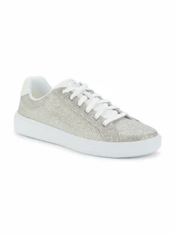 Cole Haan Gc Metallic Textured Sneakers
