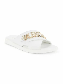 Valentino by Mario Valentino Gea Logo Crossover Slides