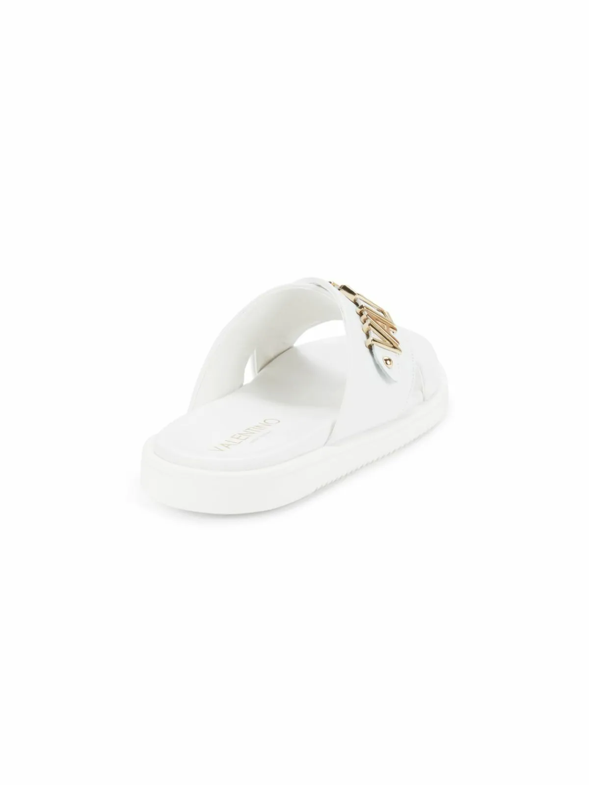 Valentino by Mario Valentino Gea Logo Crossover Slides