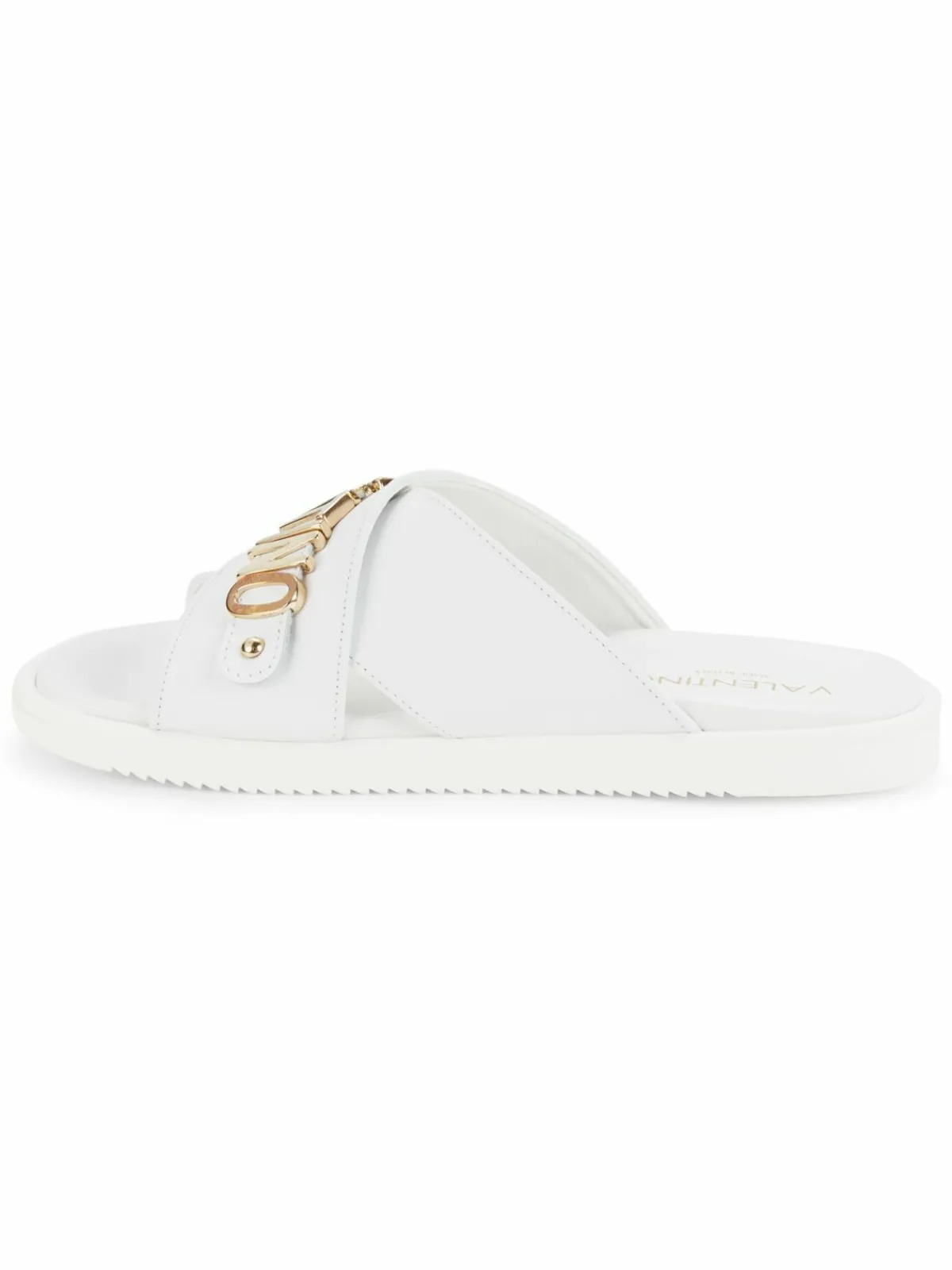 Valentino by Mario Valentino Gea Logo Crossover Slides