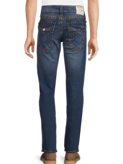 True Religion Jeans|Geno High Rise Slim Fit Jeans Dark Roper