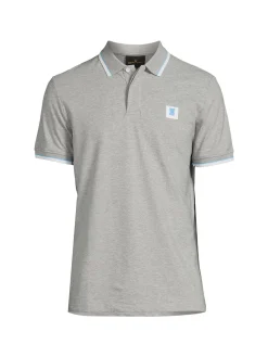 Bertigo Polos|Genoa Tipped Polo Grey
