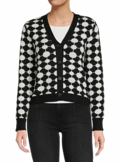 Women Renee C. Geometric Print Cardigan