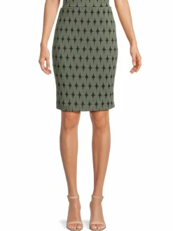 Women Renee C. Geometric Print Skirt